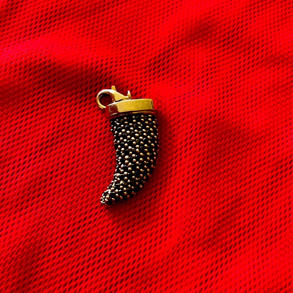 Thomas Sabo Sterling Silver and Onyx Stone charm/pendant